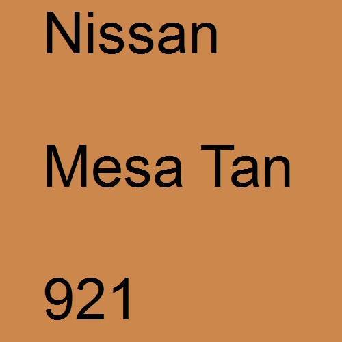 Nissan, Mesa Tan, 921.